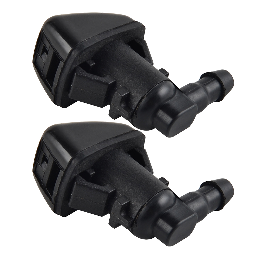 Pair Windshield Washer Wiper Nozzle Jet For Dodge Nitro 2007 2008 2009