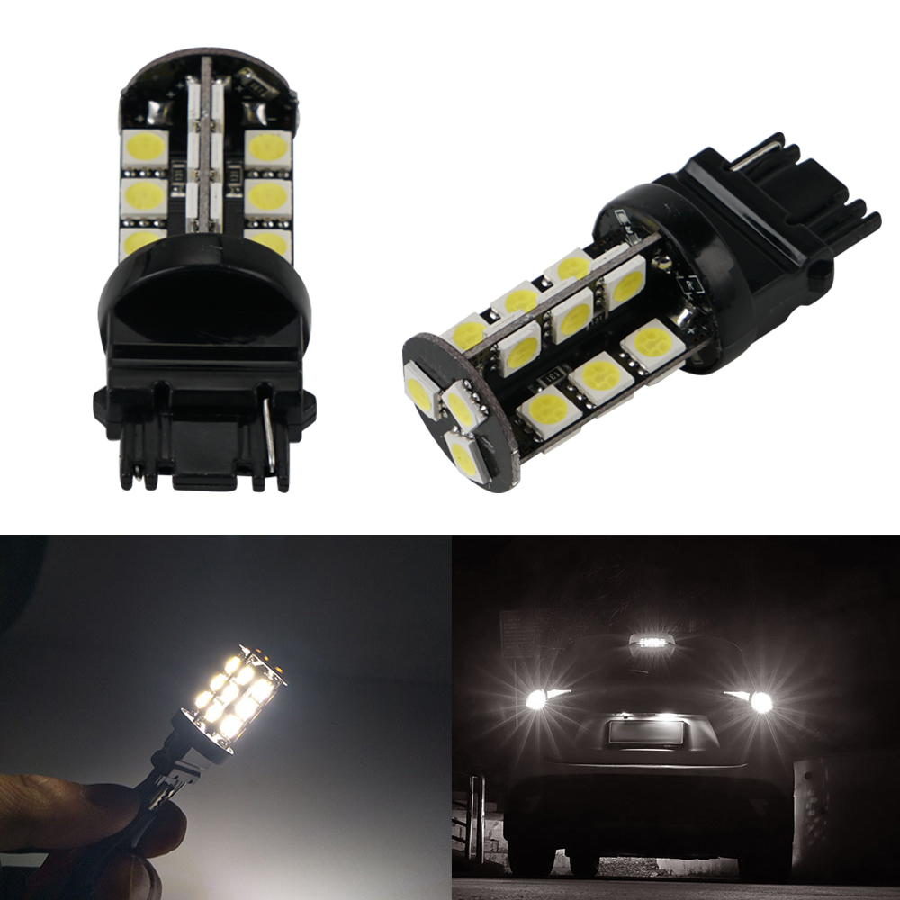 Bevinsee 3156 LED Brake Turn Signal Backup Light Bulb For Chevy Blazer Malibu