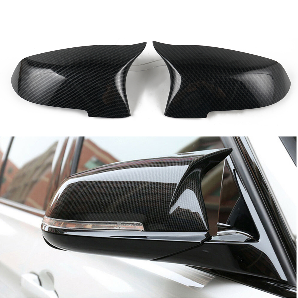 ABS Door Side Wing Mirror Cover Cap For BMW 5 Saloon F10 01.2009-10. ...