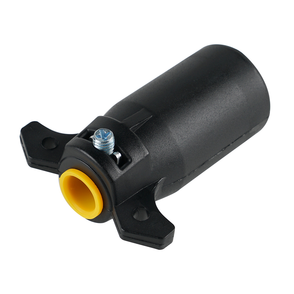 7 Way Round Rv Style Trailer Light Plug Connector Replace