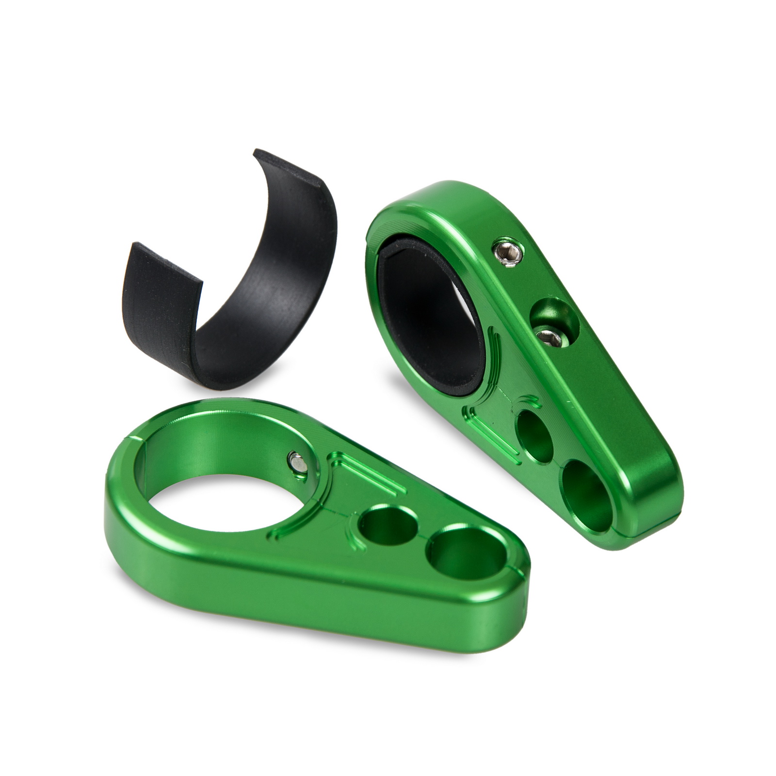 CNC Billet Brake Line Clamps Fits Suzuki ATV LTZ90 LT250R LTZ250 LTZ400