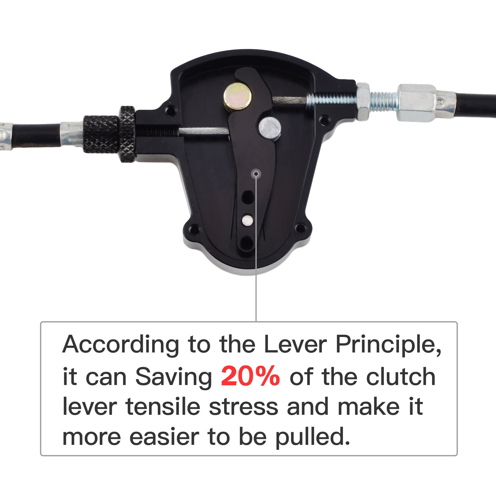 Stunt Clutch Pull Cable Lever Easy For Yamaha YZF R1 R3 R6 R1M R1S YZF