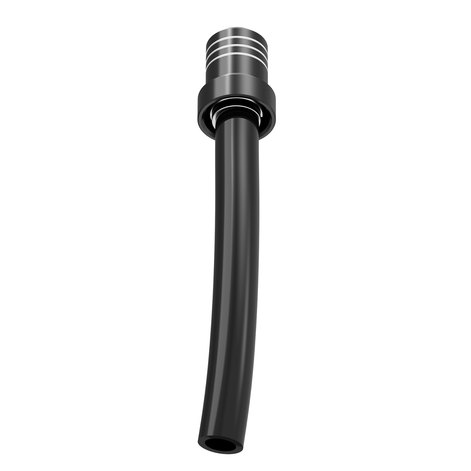 Black JenNiFer Gas Fuel Cap Valve Vent Breather Hose One Way Tube For ATV PIT Dirt Bike