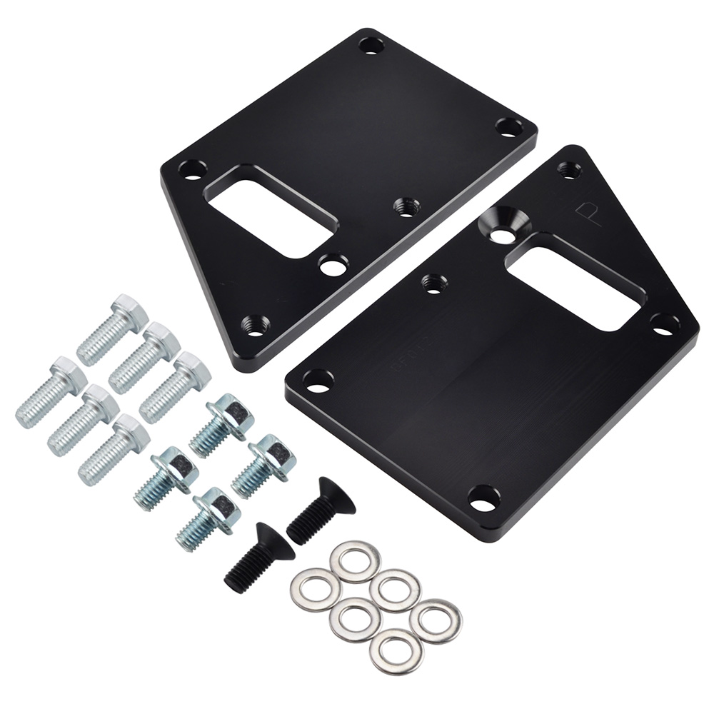 For Chevrolet LS1 Conversion Motor Mount Adapter Plates LS Swap Billet Aluminum