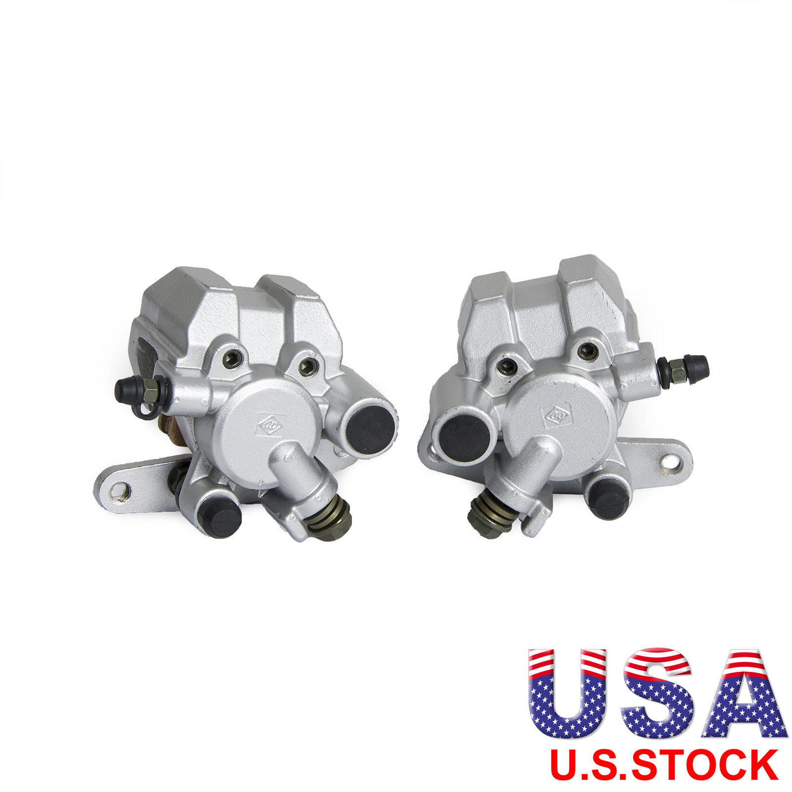 Left Front Brake Caliper for UTV RHINO YAMAHA 450 2004-2013 700 600 with Pads