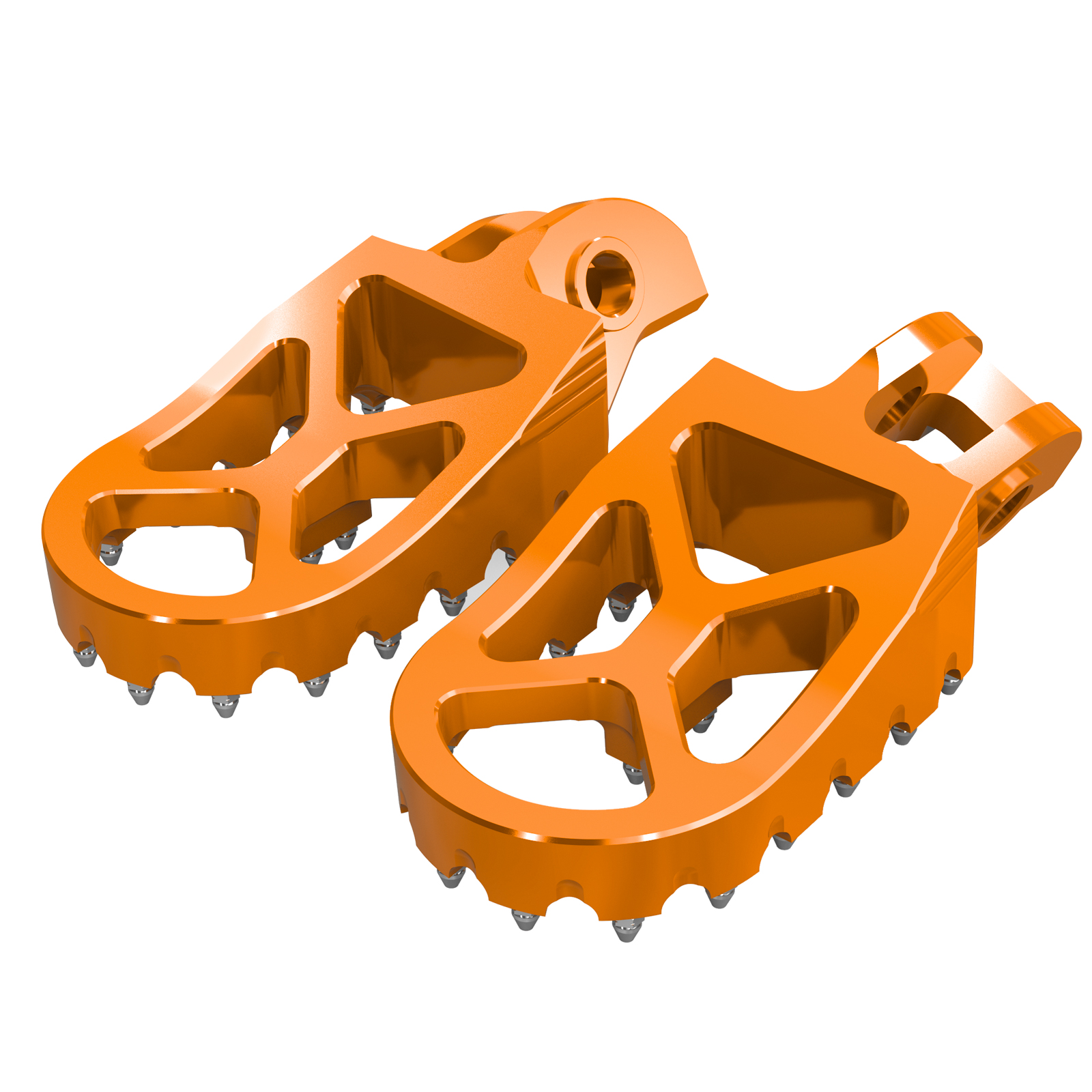 CNC Billet Wide Foot Pegs Footrest For KTM 125500 SX XC SXF XCF EXC F