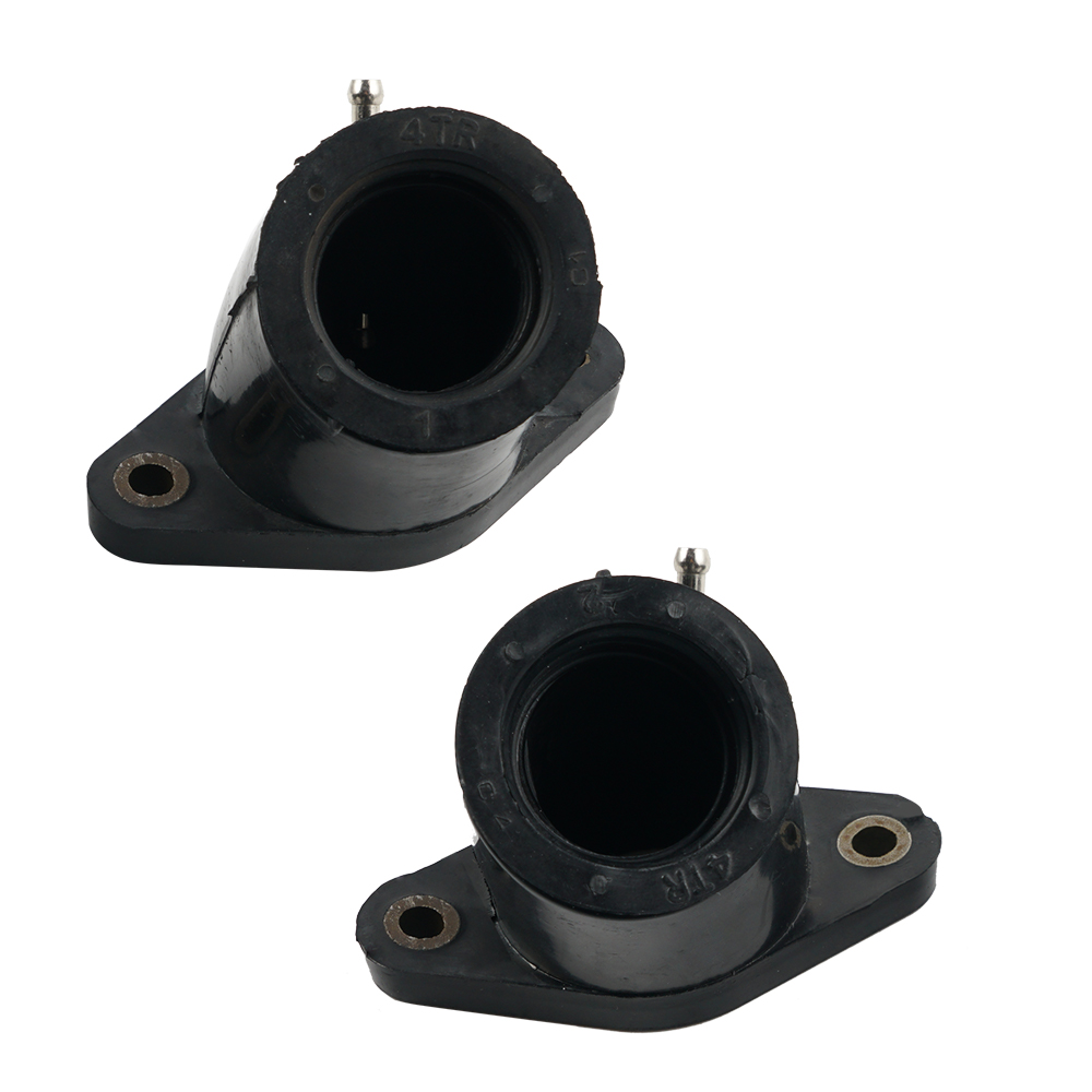 2X Carburetor Carb Intake Manifolds Boots For Yamaha V Star 650 XVS650 1998-2016