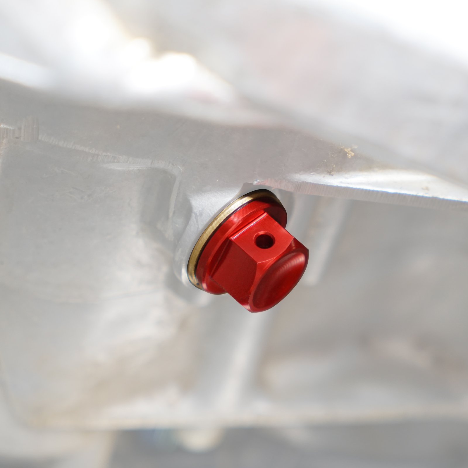 M12x1.5 Oil Drain Bolt Plug Crush Washer For Kawasaki KLX125 D