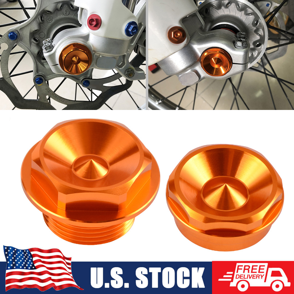 Tappi Manubrio CNC KTM Tappi Manubrio CNC In Alluminio Per KTM 125-530 SX/ SXF/XC/XCF - Colore Arancione, Anodizzati Pantaloni Moto Ktm - Foto 5
