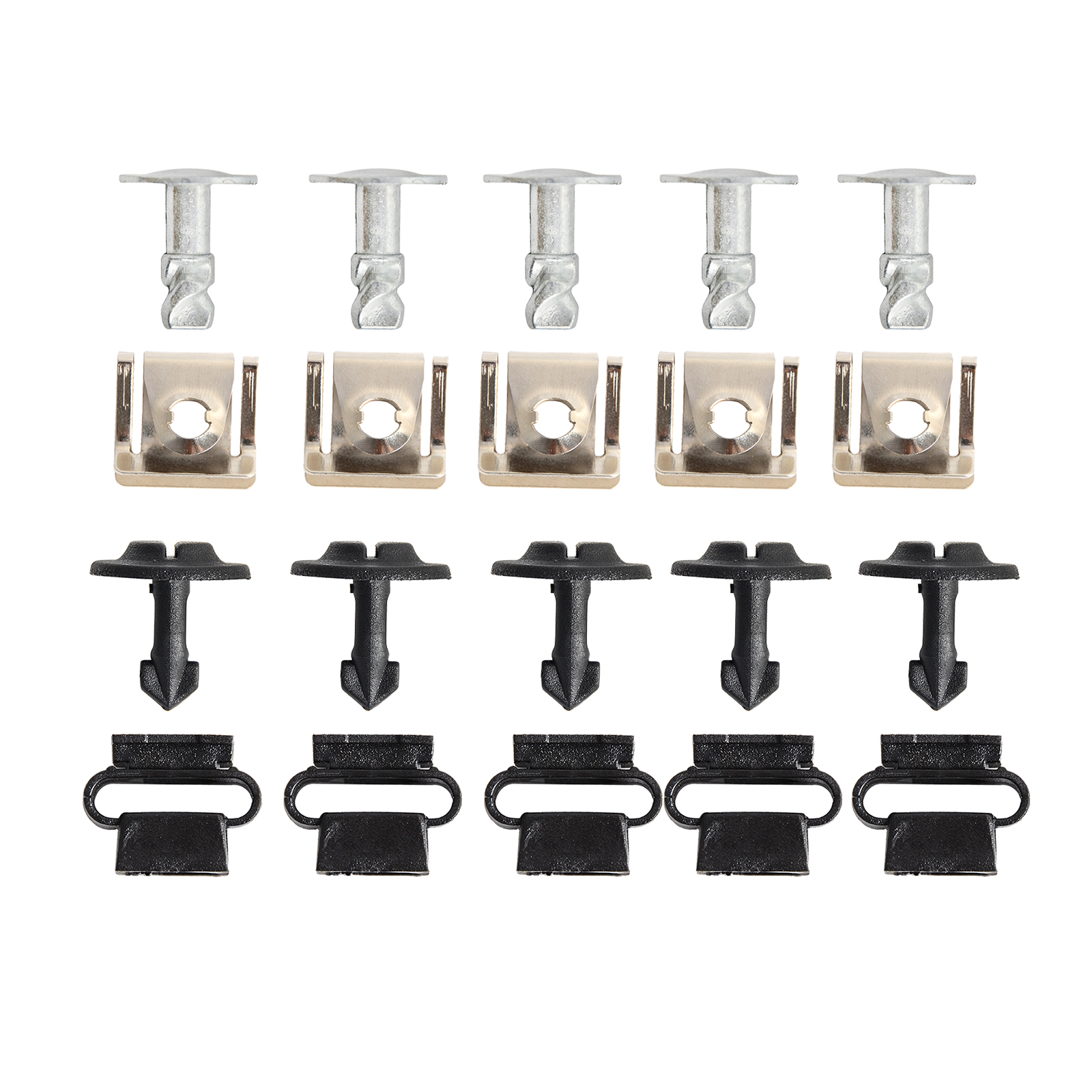 10 x MOTOR EINGINE PROTECTION UNDERTRAY CLIPS FIXING AUDI