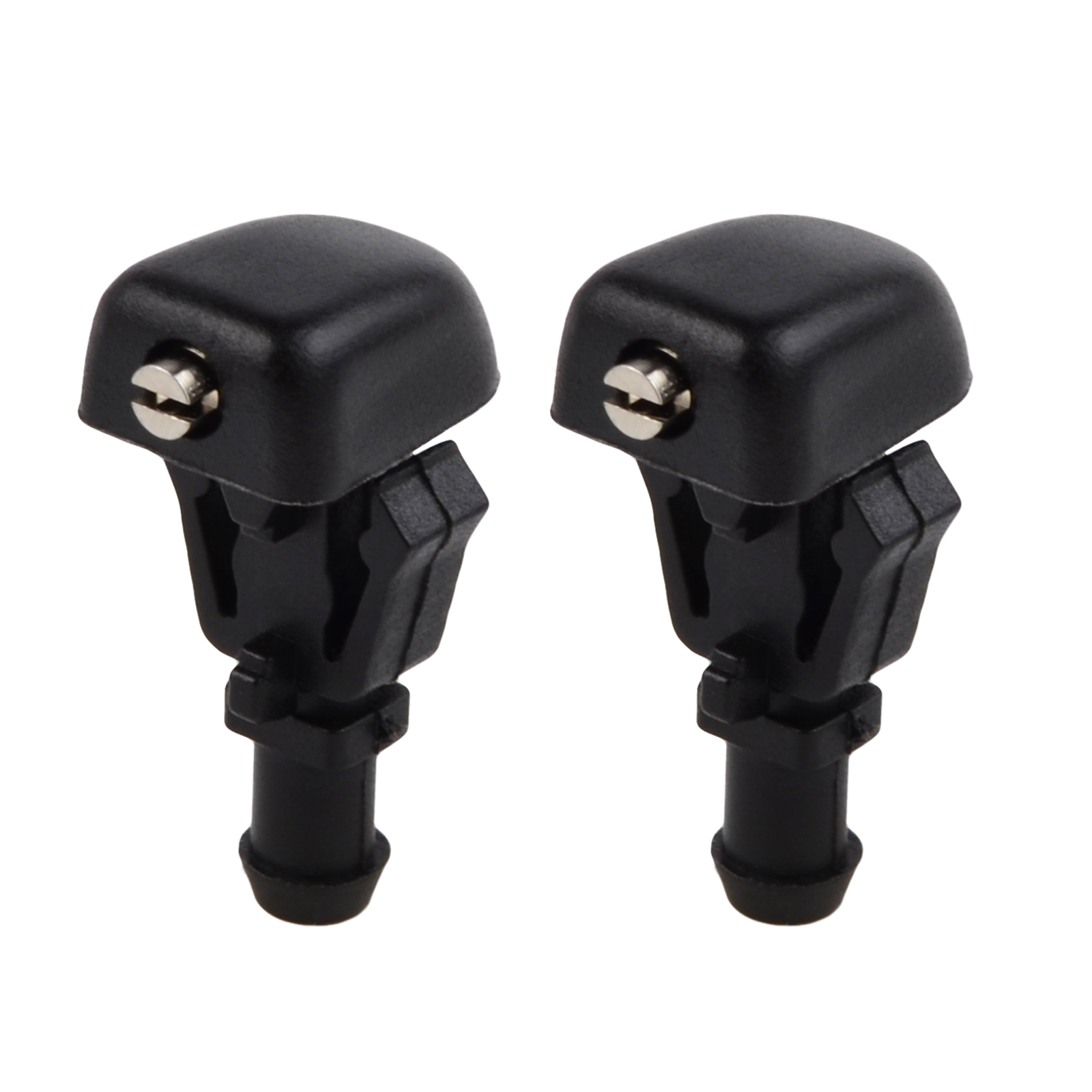 Pair Windshield Washer Fluid Spray Nozzle For Ford 150 2004 2005 2006