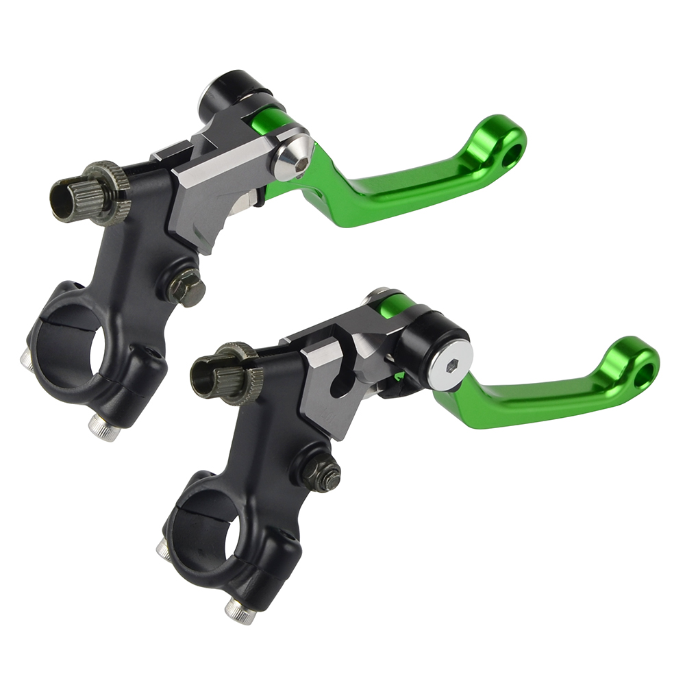 NiceCNC Shorty Clutch Brake Levers For Kawasaki KDX80 1982